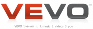 logo officiel de vevo