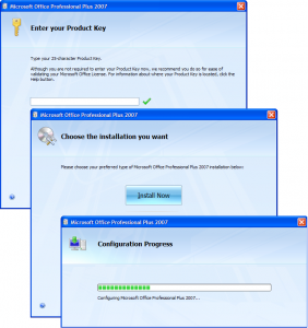 MS office key registration