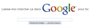 Laisse-moi chercher ça dans Google pour toi