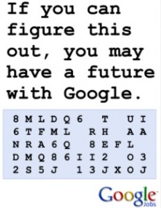 Google Job Code