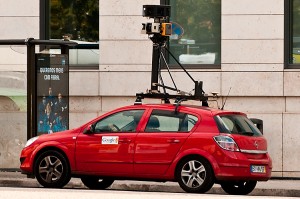 Google Street View Car à Chiado (Lisbon)