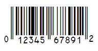 Le Code Universel des produits (UPC) ne contient que des chiffres et est formé de95 bits en tout 