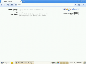 Google Chrome OS - Navigateur web