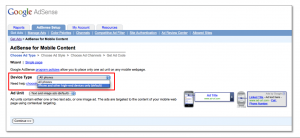 Google Adsense pour Mobiles