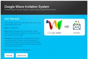 Obtenir une invitation Google Wave