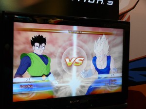 Dragon Ball Raging Blast au Micromania Game Show 2009, avec WebActus.net