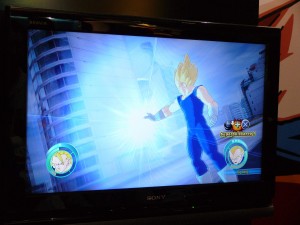 Dragon Ball Raging Blast au Micromania Game Show 2009 avec WebActus.net