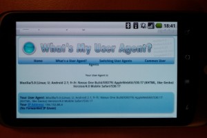 Nexus One - Test du navigateur 2
