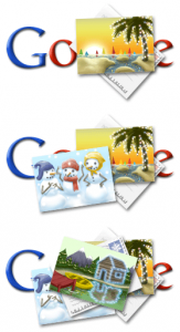 Doodle Google fêtes 2010