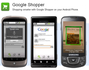 Application Google Shopper
