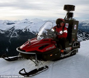 Google Snowmobile