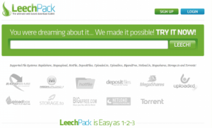 leechpack - rapidshare, megaupload hébergement