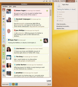 Twitter sur Ubuntu