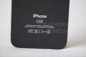 iPhone 4G - Arrière