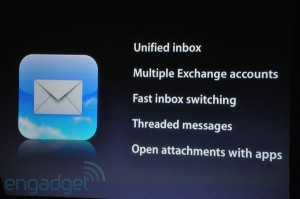 iPhone OS 4: Mail
