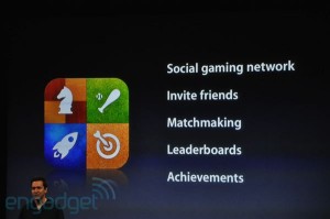 iPhone OS 4 - Réseau social sur les jeux d'applications iPhone