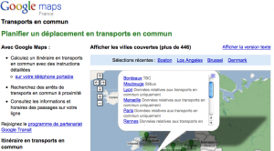 Google Transit