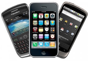 Iphone, Blackberry, Nexus One