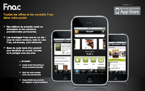 Application Fnac.com