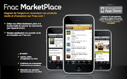 appli marketplace fnac