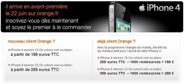 iPhone 4 Orange
