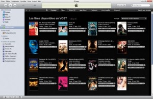 Itunes propose des films VOST