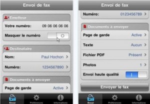 Envoyer des fax depuis votre équipement Apple