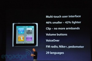 keynote: ipod nano