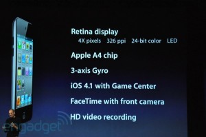 Keynote: iPod Touch fonctionnalités