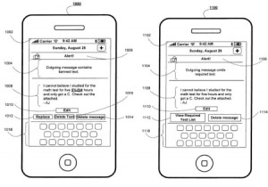 Brevet censure termes SMS