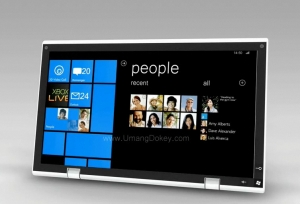 Concept tablette tactile Windows Phone 7