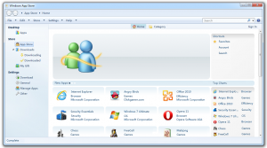 windows 8: App store