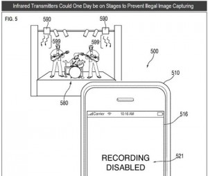 Brevet Apple pour bloquer l'appareil photo