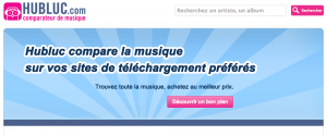 hubluc, comparateur de musique