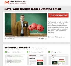 Service Gmail Invitation