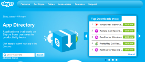 Skype App directory