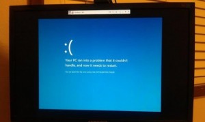 Windows 8 - Blue screen of the death