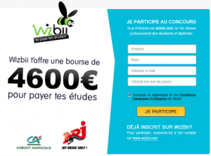 Concours Wizbii