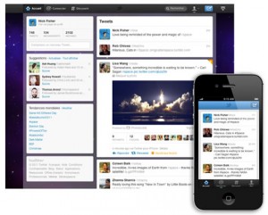 Nouvelle interface Twitter