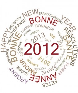 Bonne année 2012