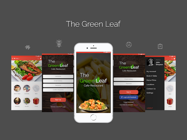 app mobile nourriture