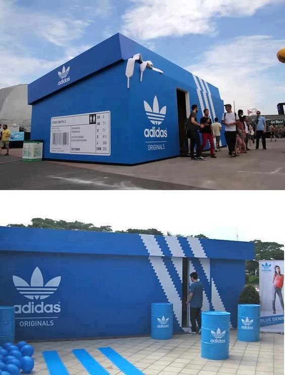 pop-up store adidas