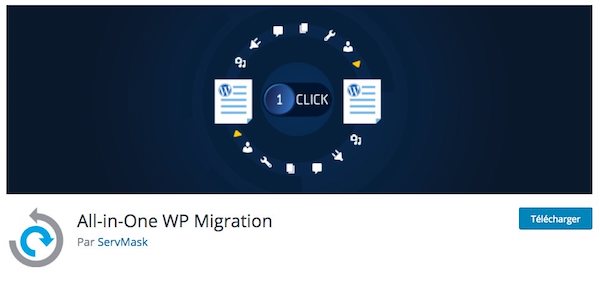 plugin pour migrer un site wordpress