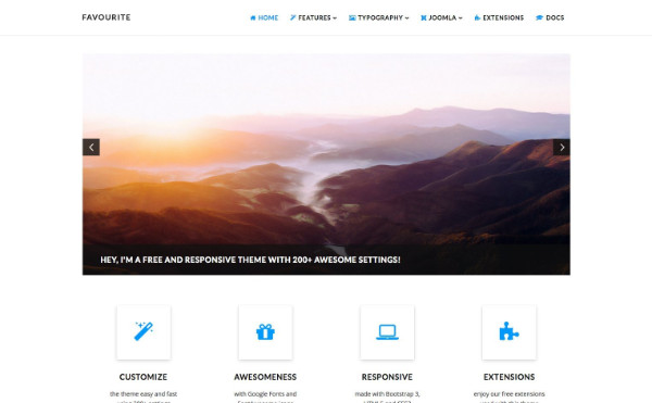 template joomla gratuit