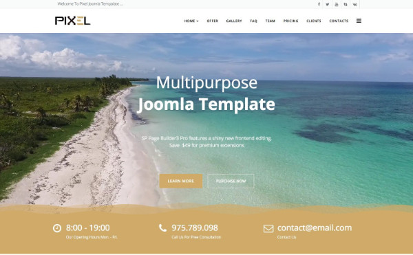 template joomla gratuit