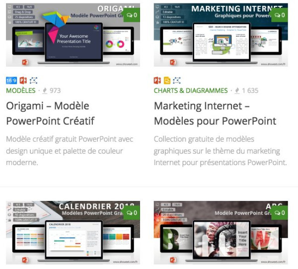 template powerpoint gratuit