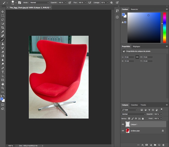 changer couleur photoshop