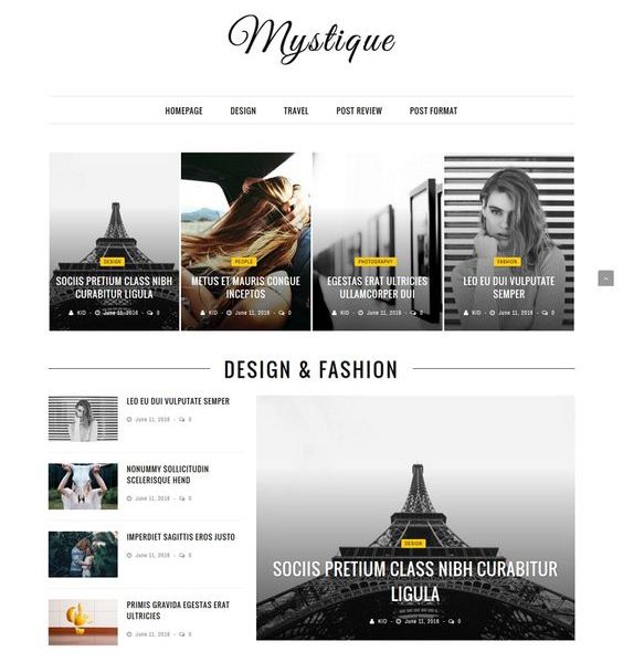 design site d'actualité