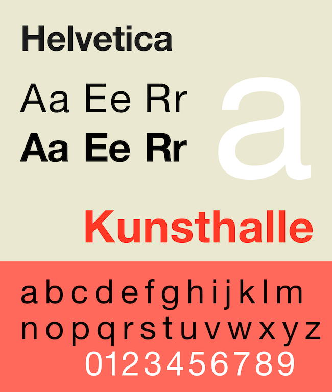 helvetica