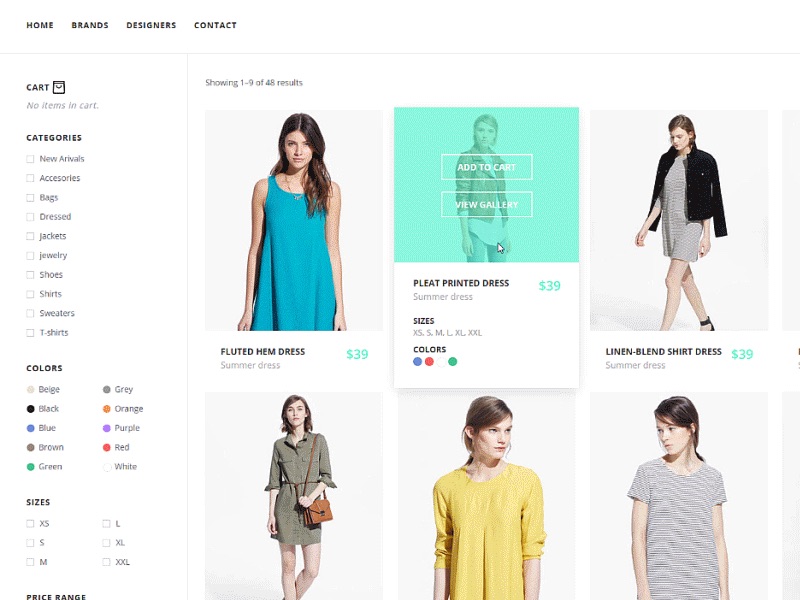 design site de mode